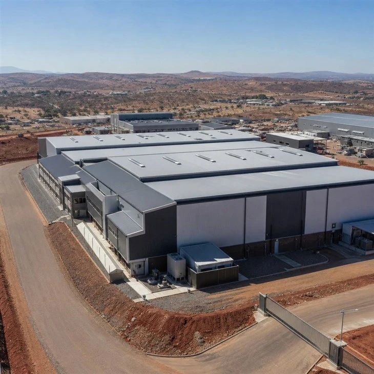 Fabbrica di costruzione di strutture in acciaio